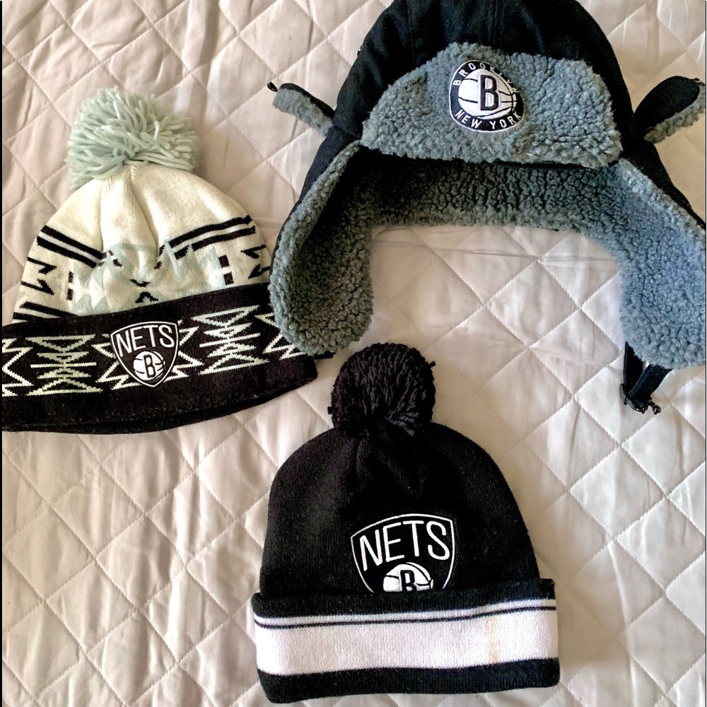 Mitchell and Ness Brooklyn Nets Winter hat bundle deal